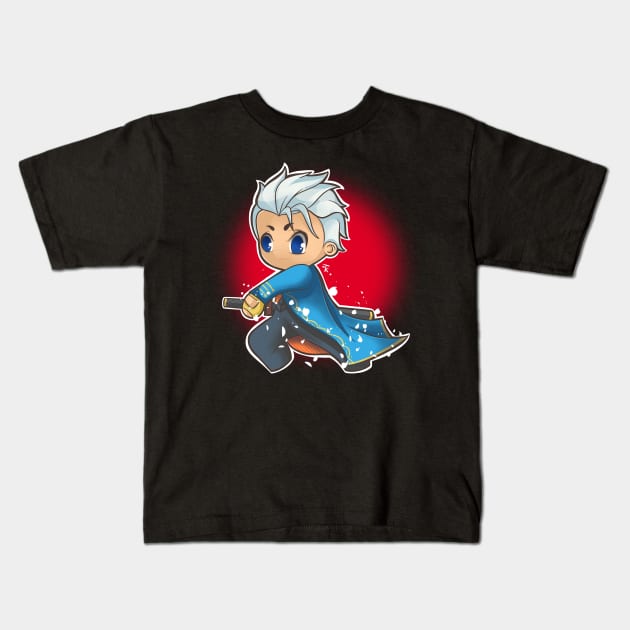 Chibi Vergil Kids T-Shirt by EnmoreZ